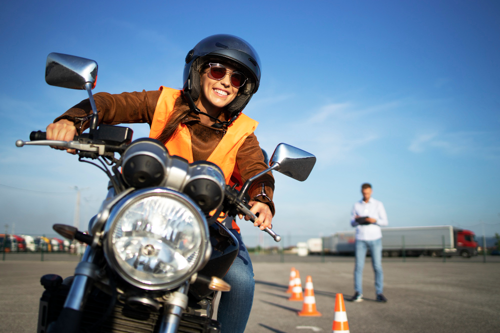 Vous passez l’examen pratique du permis moto ? Tout ce que vous devez savoir sur l’épreuve plateau